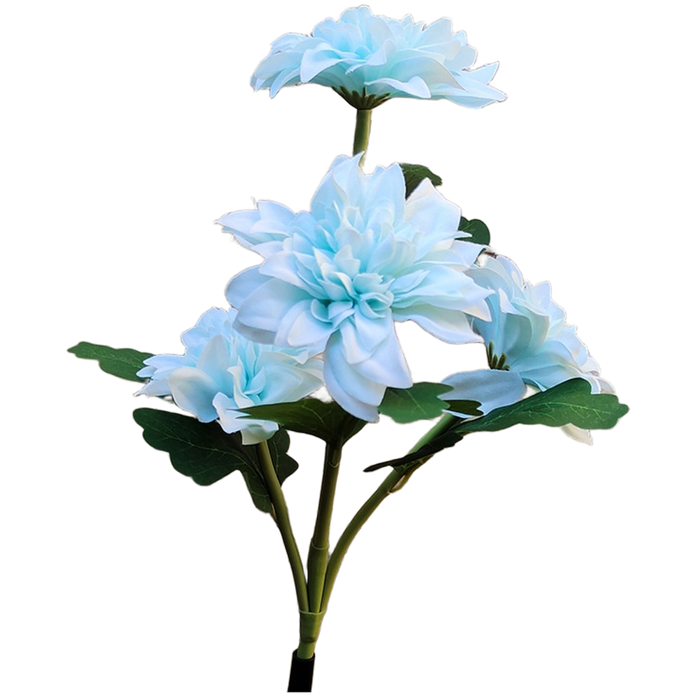 Outdoor Yard Power Stake - 75 cm Solarbetriebene Pfingstrosen-Blumenlaterne für Garten,