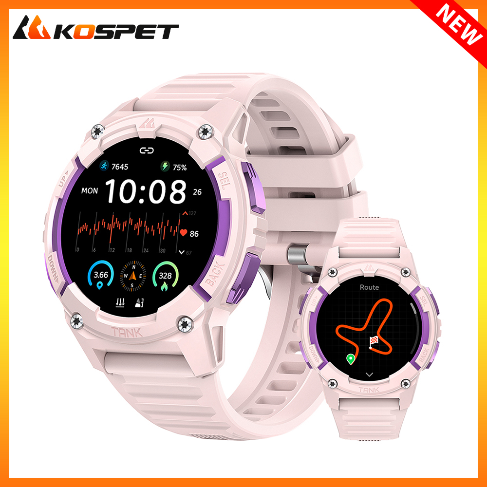 Outdoor Power Hours - KOSPET TANK S2 GPS Smart Uhren
