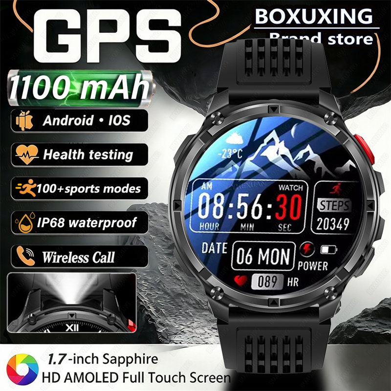 Outdoor Power Hours - 2026 Neue 1100mAh Große Batterie GPS