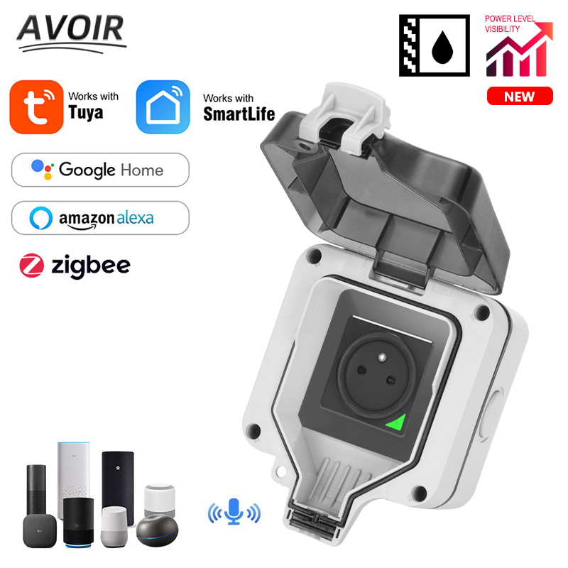 Outdoor Usb Power Outlet - Avoir Zigbee Tuya IP66 Outdoor Wasserdichte