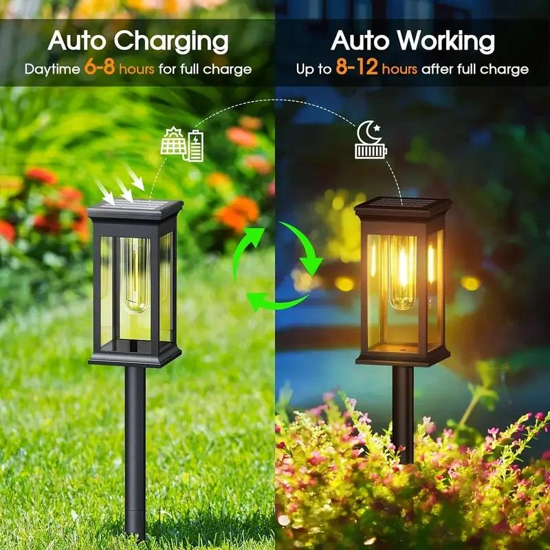 4 Stück Solar-Wegeleuchten, So – Outdoor Power For Christmas Lights Bewertung und Preis
