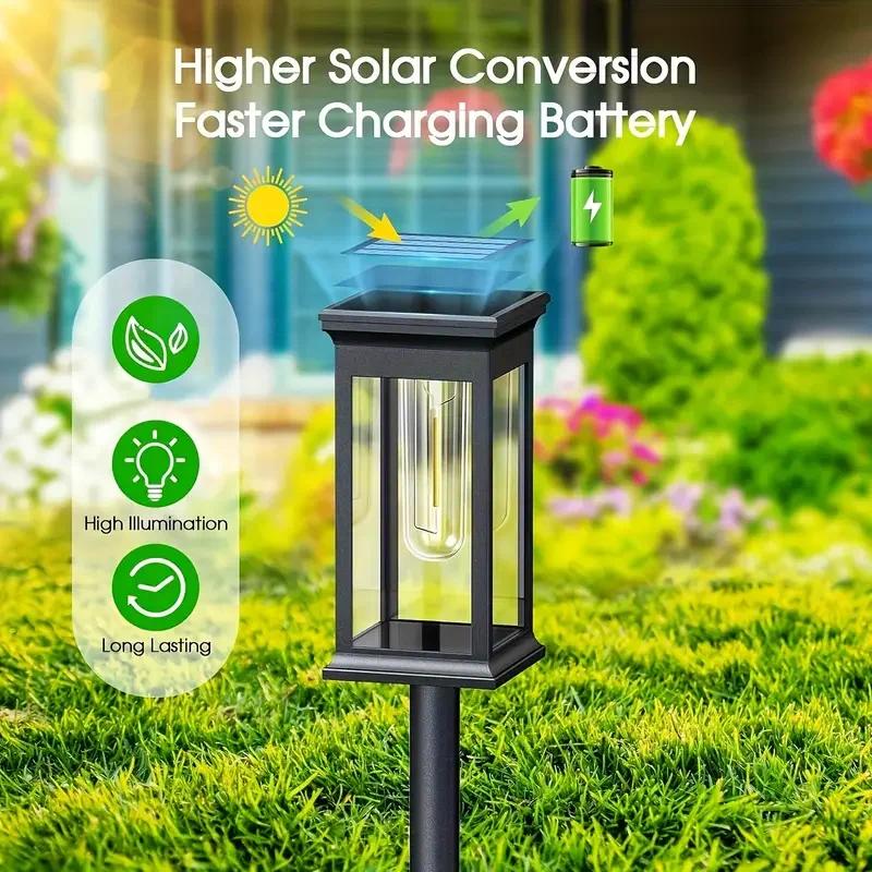 4 Stück Solar-Wegeleuchten, So – Outdoor Power For Christmas Lights Bewertung und Preis