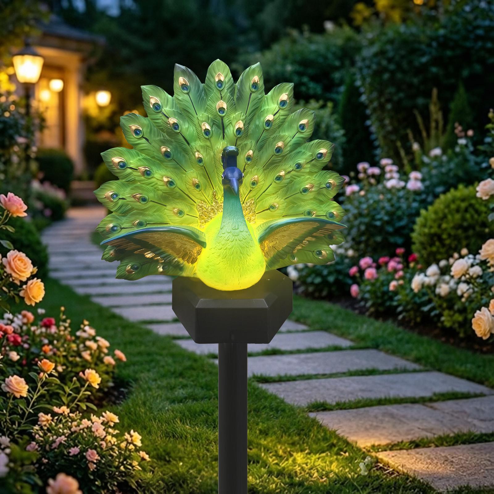 Solar-Vogel-Gartenskulptur, so – Outdoor Yard Power Stake Bewertung und Preis