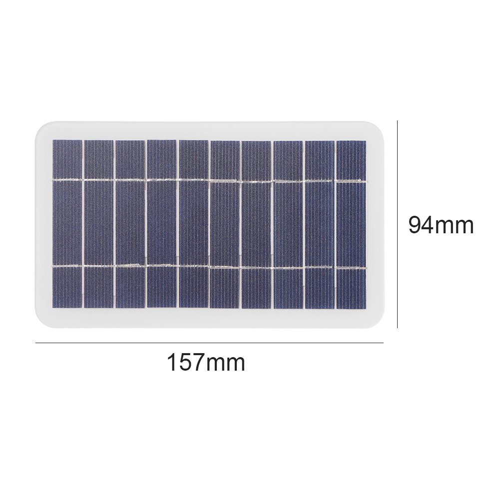 5V 5W Solarpanel-Ladegerät mit – Outdoor Usb Power Outlet Bewertung und Preis