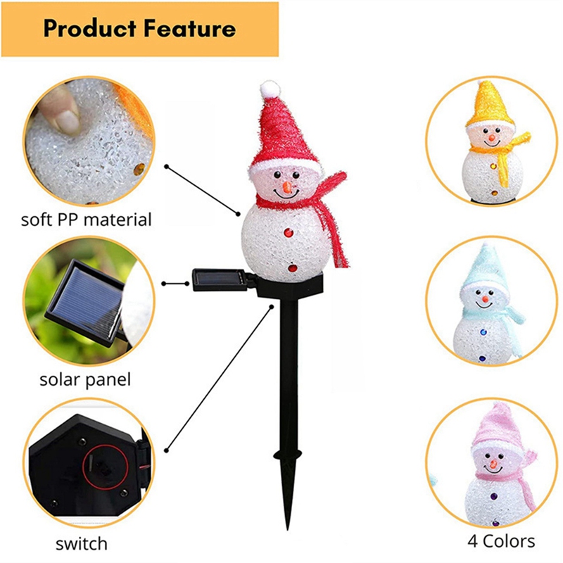 LED Schneemann Solar Garten Li – Outdoor Power For Christmas Lights Bewertung und Preis