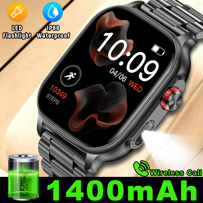 LIGE Neue Smartwatch mit 1400m – Outdoor Power Hours Bewertung und Preis