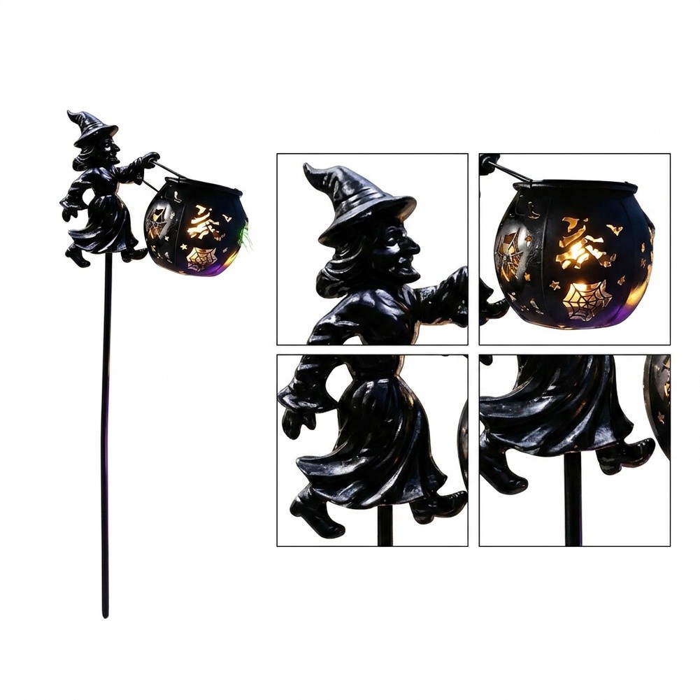 Solarbetriebene Hexenkessel-Ga – Outdoor Yard Power Stake Bewertung und Preis