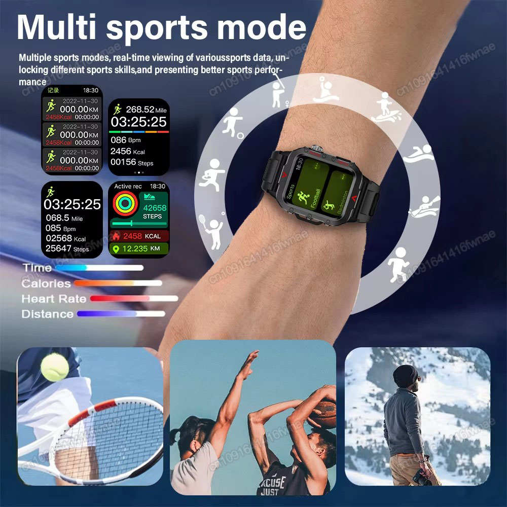 Neue Herren Smartwatch LED-Tas – Outdoor Power Hours Bewertung und Preis