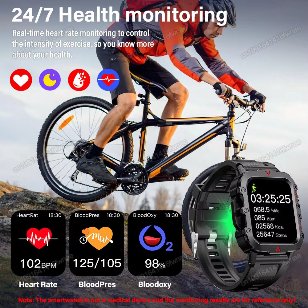 Neue Herren Smartwatch LED-Tas – Outdoor Power Hours Bewertung und Preis