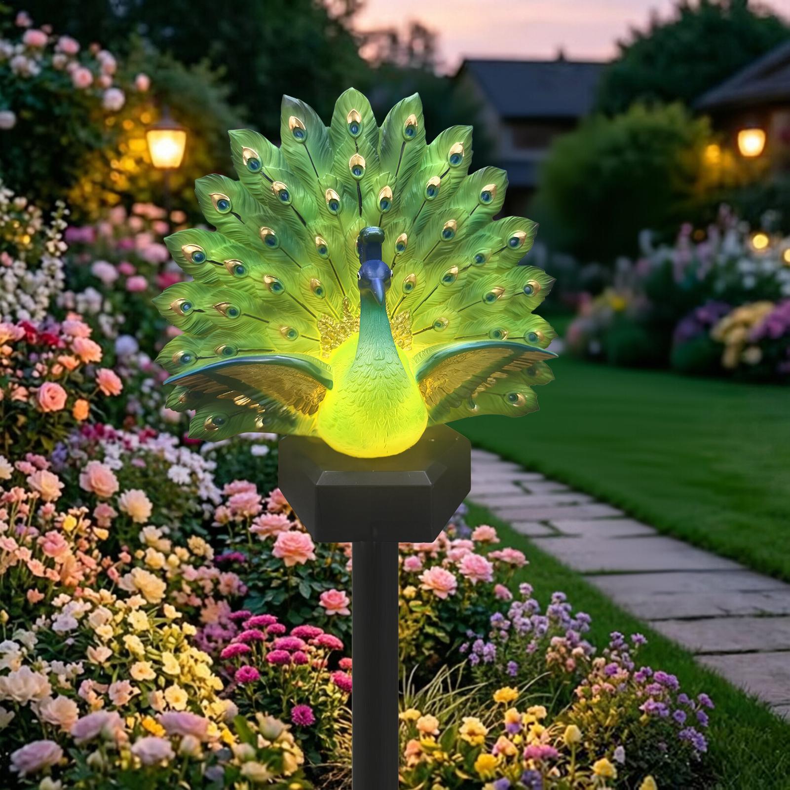 Solar-Vogel-Gartendekorationen – Outdoor Yard Power Stake Bewertung und Preis