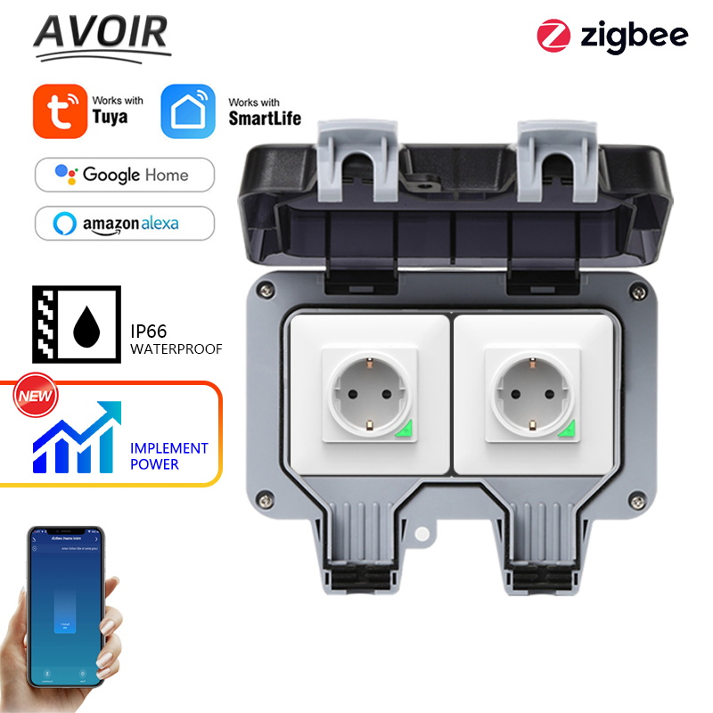 Avoir Tuya Zigbee Steckdosen I – Outdoor Usb Power Outlet Bewertung und Preis