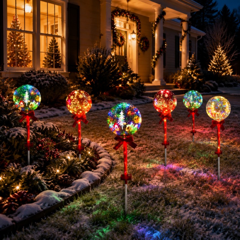 Weihnachtskugel-LED-Solarleuch – Outdoor Power For Christmas Lights Bewertung und Preis