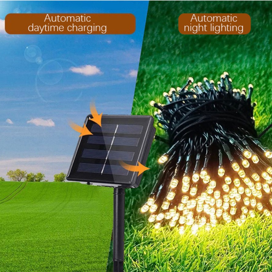 32 m 22 m 8 Modi LED Solar Lic – Outdoor Power For Christmas Lights Bewertung und Preis